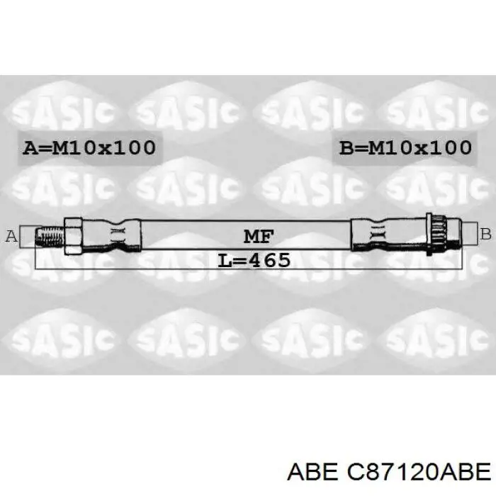 Шланг тормозной передний Adriauto 411237 цена, от 5.18 USD