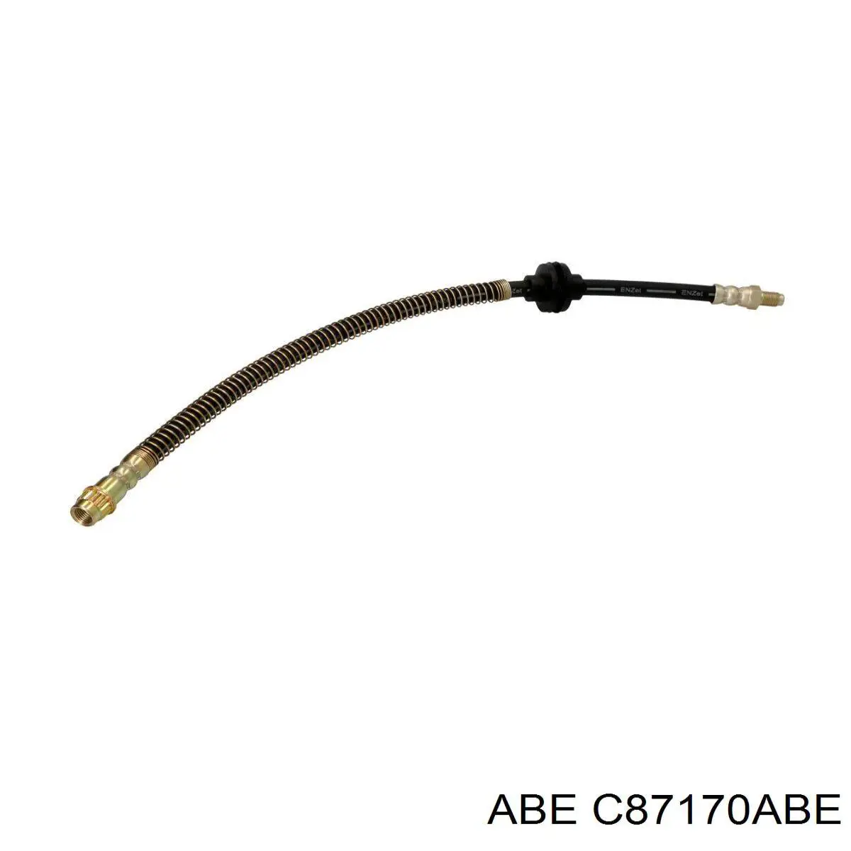C87170ABE ABE шланг тормозной передний