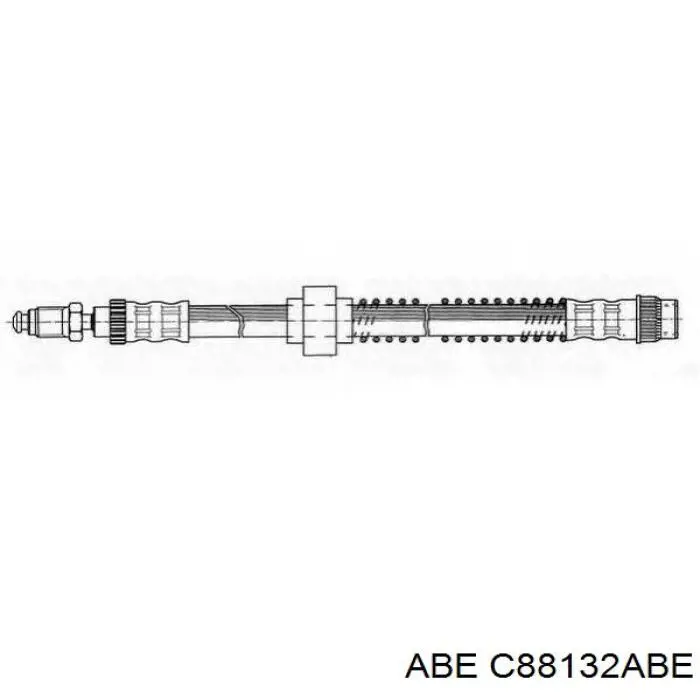 Latiguillo de freno delantero C88132ABE ABE