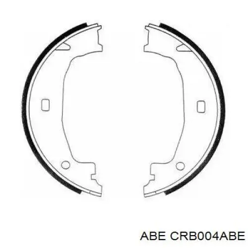 Колодки ручника CRB004ABE ABE