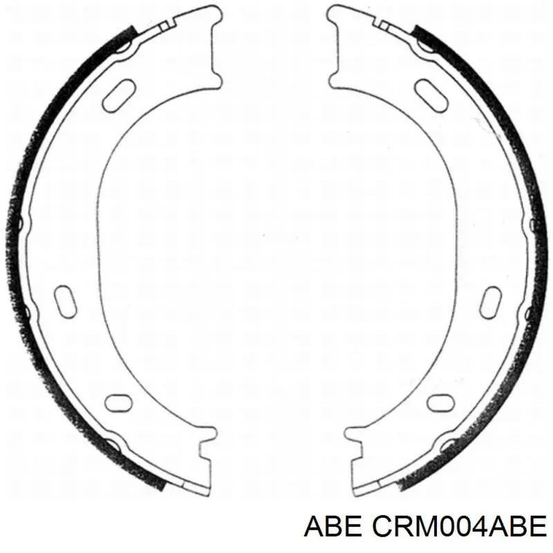 Колодки ручника/стоянкового гальма CRM004ABE ABE