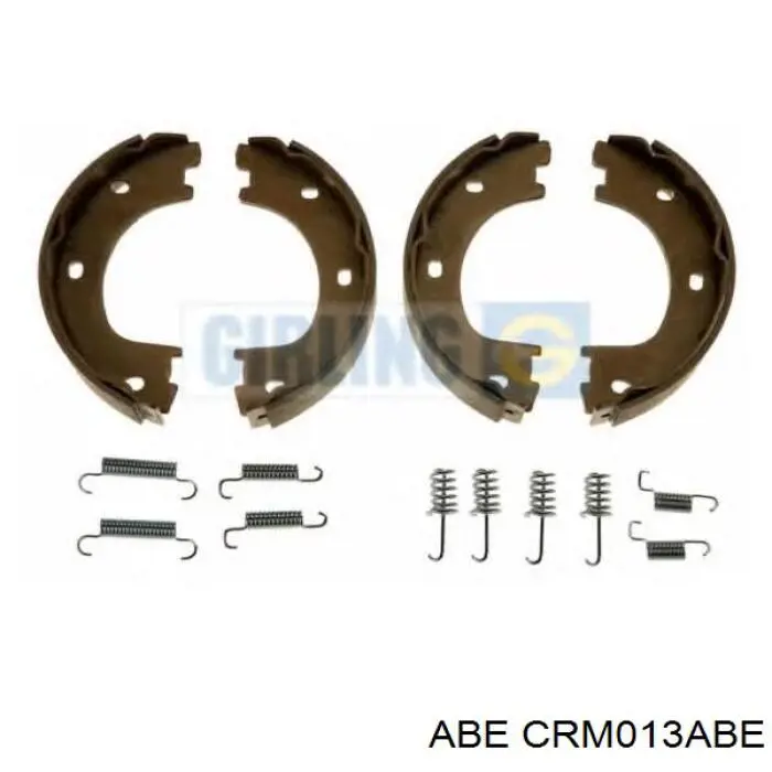 Колодки стояночного тормоза ABE CRM013ABE