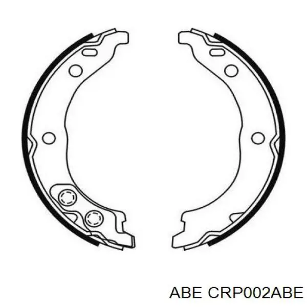 Колодки ручника CRP002ABE ABE