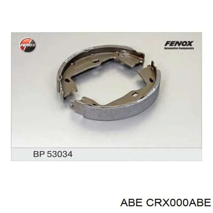Колодки стояночного тормоза ABE CRX000ABE