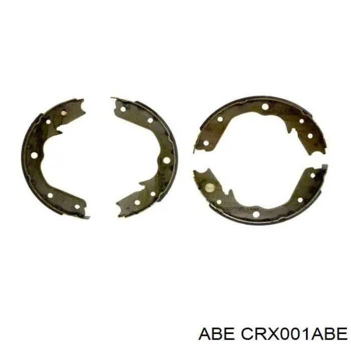 Колодки тормозные задние барабанные ABE CRX001ABE