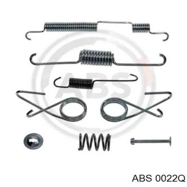 Монтажный комплект задних барабанных колодок 0022Q ABS