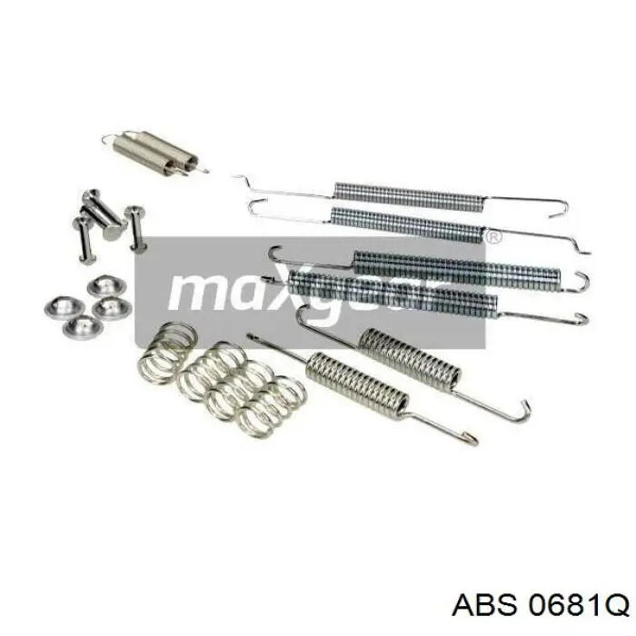 Установочный комплект задних барабанных колодок ABS 0681Q цена, от 7.88 USD