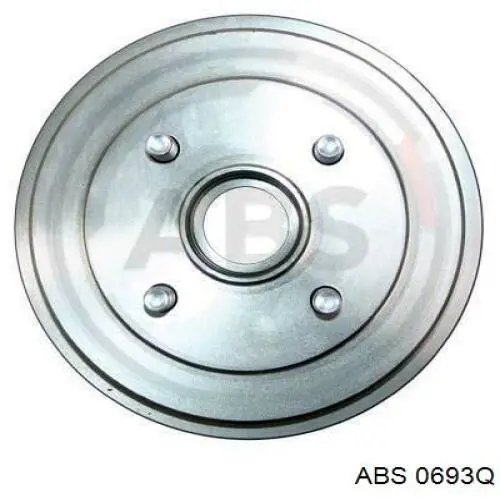 Монтажный комплект задних барабанных колодок 0693Q ABS