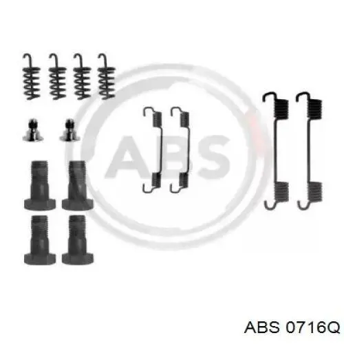 Ремкомплект стояночного тормоза 0716Q ABS