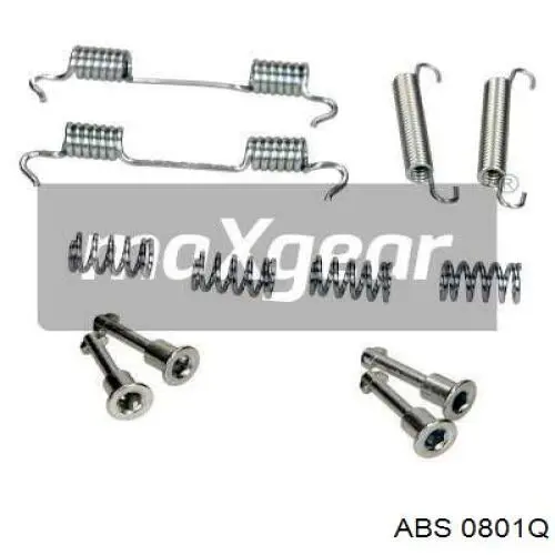 Ремкомплект тормозных колодок ABS 0801Q цена, от 9.51 USD