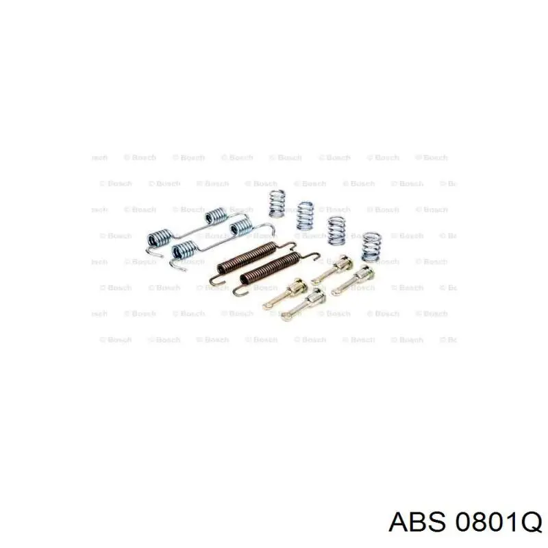 Купить 0801Q ABS Ремкомплект тормозных колодок