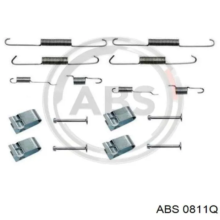 0811Q ABS механизм подвода (самоподвода барабанных колодок (разводной ремкомплект))