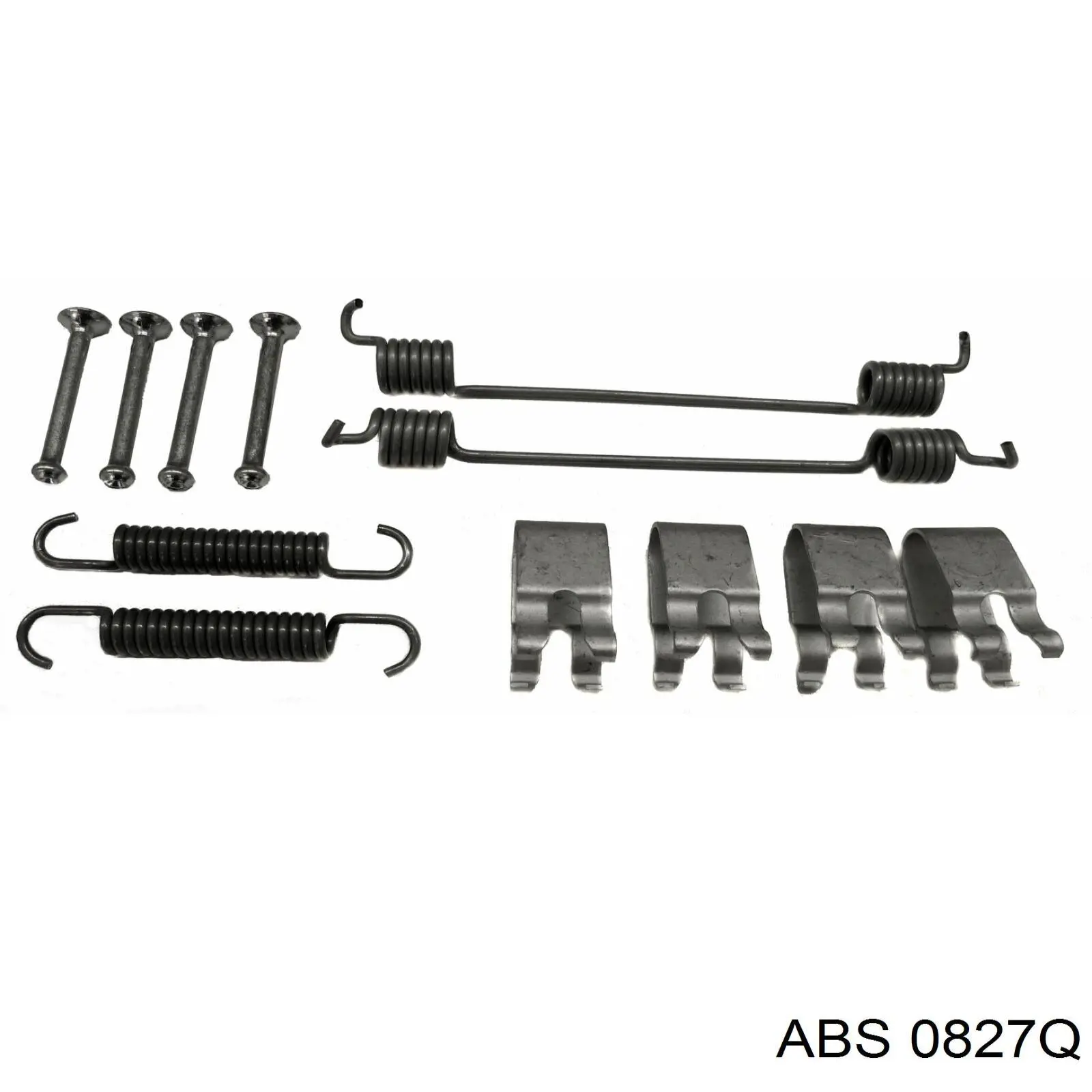 Установочный комплект задних барабанных колодок ABS 0827Q цена, от 7.41 USD