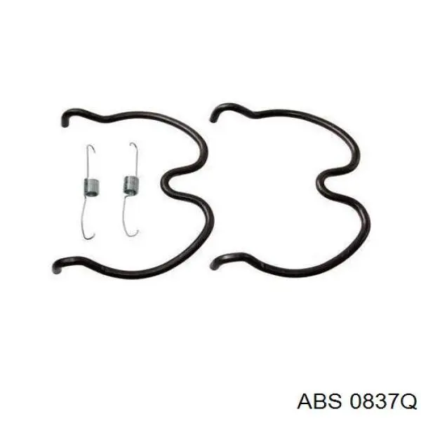 Ремкомплект задних тормозов 0837Q ABS