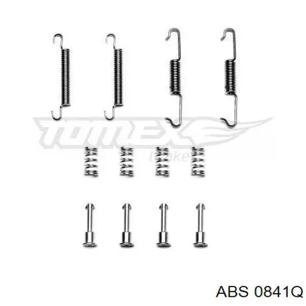 Установочный комплект задних барабанных колодок ABS 0841Q цена, от 4.53 USD