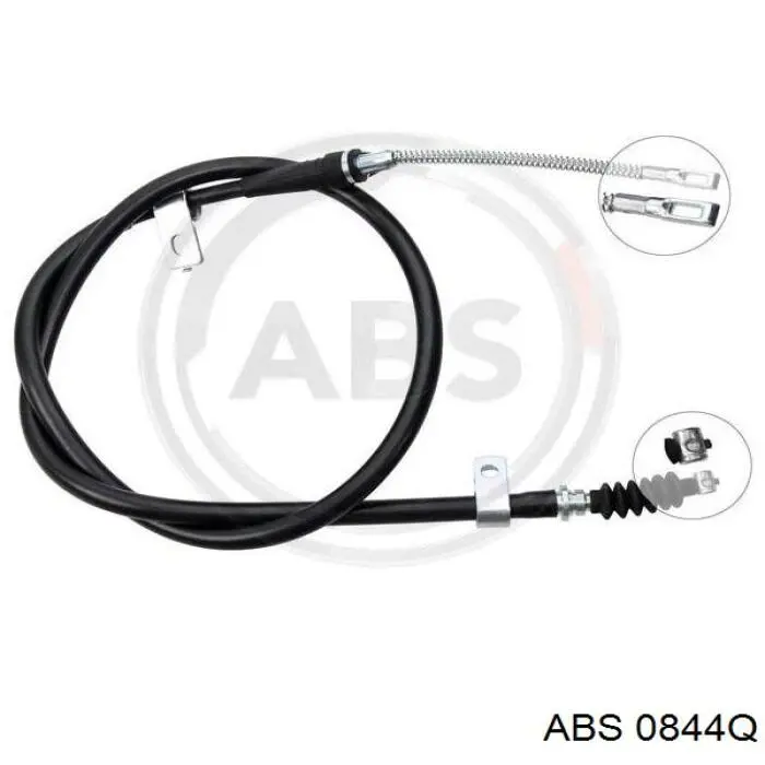 Установочный комплект задних барабанных колодок ABS 0844Q цена, от 7.10 USD