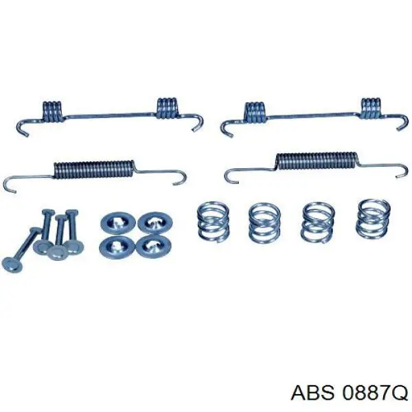 Ремкомплект тормозных колодок 0887Q ABS
