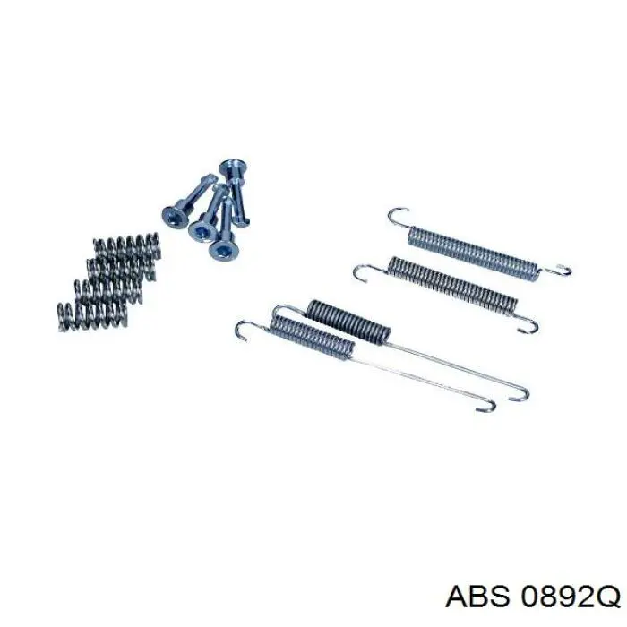 Монтажный комплект задних барабанных колодок 0892Q ABS