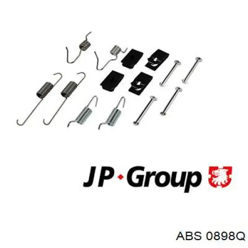 Ремкомплект тормозных колодок 0898Q ABS