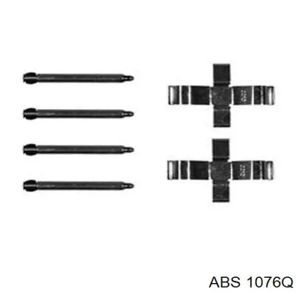 1076Q ABS Ремкомплект торм. колодок
