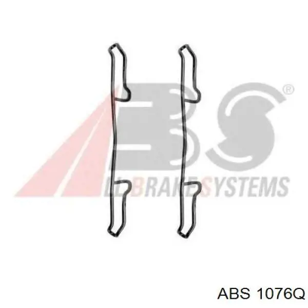 Ремкомплект тормозных колодок ABS 1076Q цена, от 4.45 USD