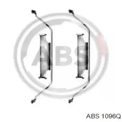 Комплект пружинок крепления дисковых колодок передних 1096Q ABS