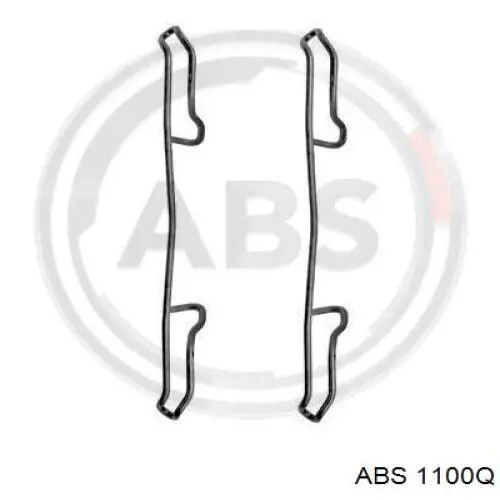1100Q ABS пружинная защелка суппорта