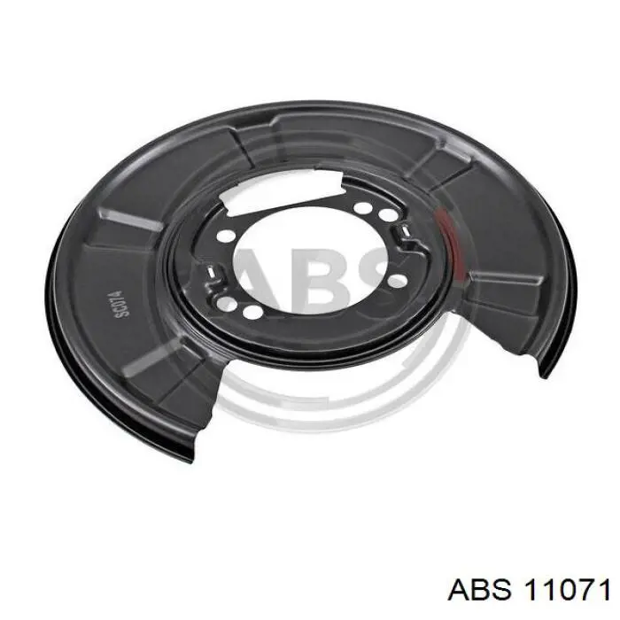 Защита тормозного диска заднего 11071 ABS