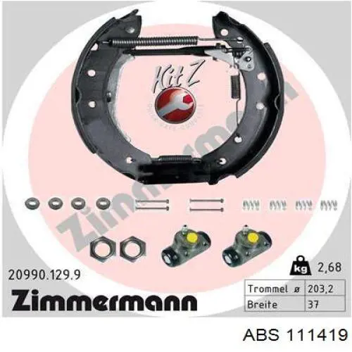  ABS 111419 цена, от 64.98 USD
