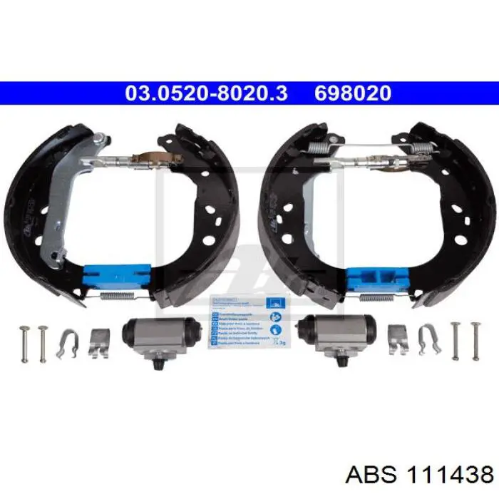 Купить K24071 Brembo Колодки тормозные задние барабанные, в сборе с цилиндрами, комплект