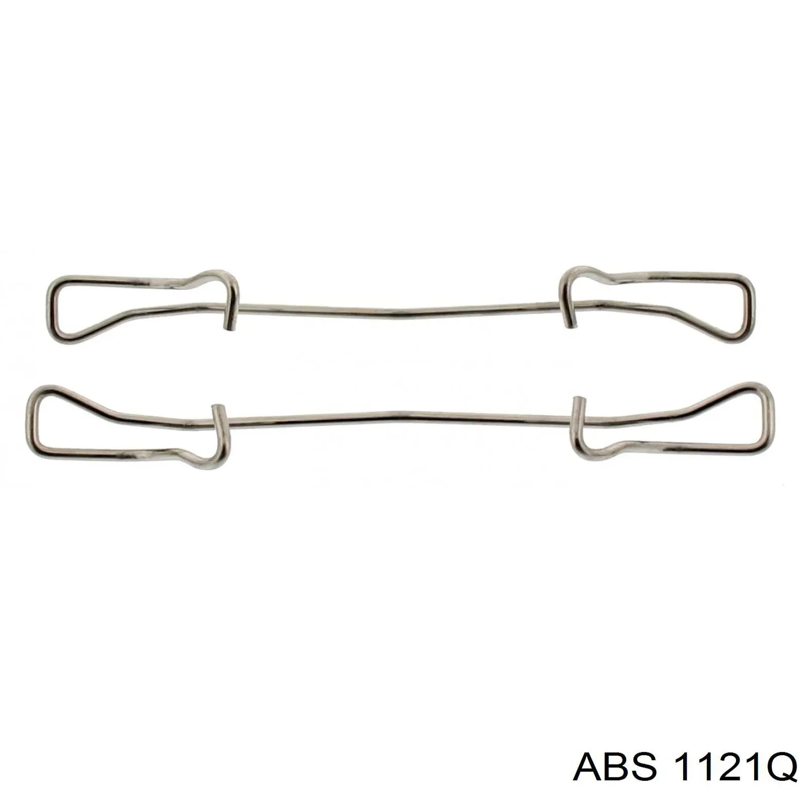 Комплект пружинок крепления дисковых колодок, передних ABS 1121Q цена, от 3.23 USD