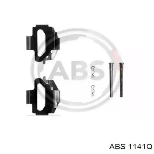 Ремкомплект тормозных колодок ABS 1141Q цена, от 3.17 USD
