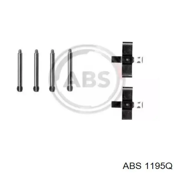 Ремкомплект тормозных колодок 1195Q ABS