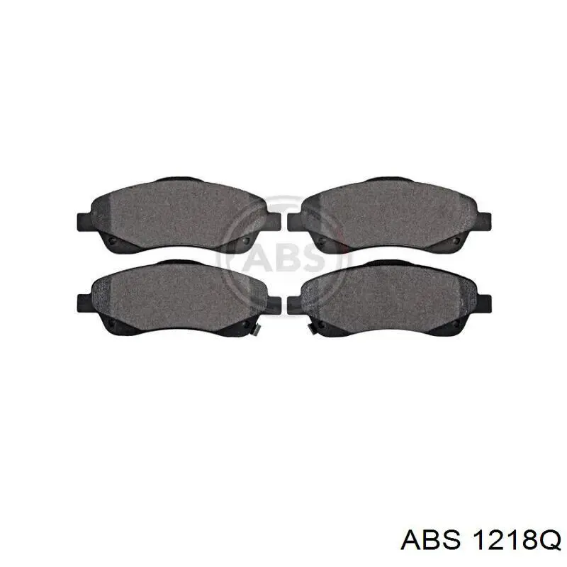 Купить 1218Q ABS Комплект пружинок крепления дисковых колодок передних