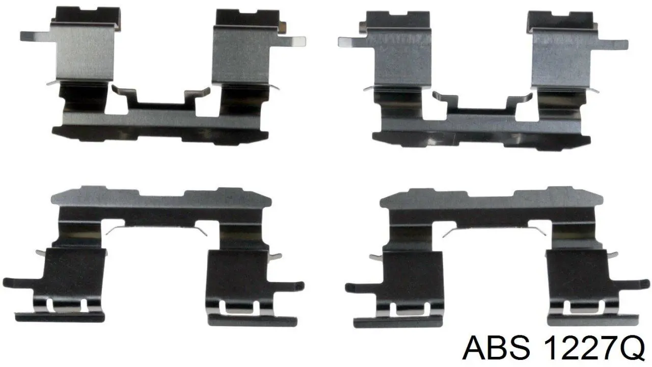 Комплект пружинок крепления дисковых колодок передних 1227Q ABS