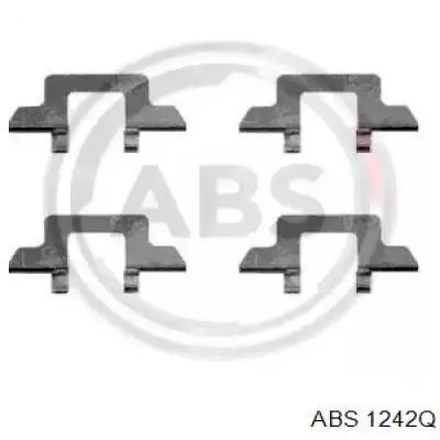 1242Q ABS комплект пружинок крепления дисковых колодок передних