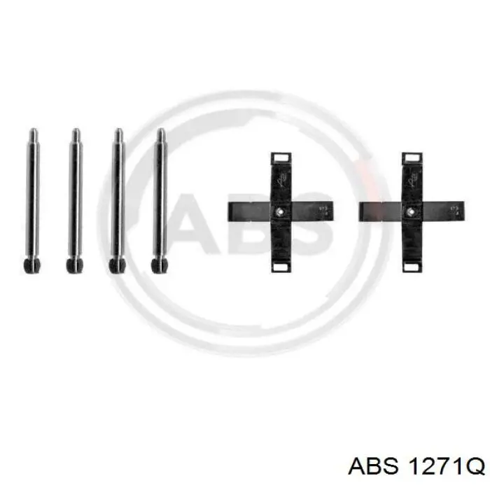 Ремкомплект задних тормозов 1271Q ABS