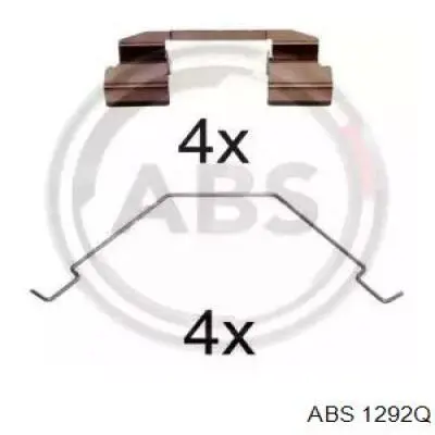 Комплект пружинок крепления дисковых колодок передних 1292Q ABS