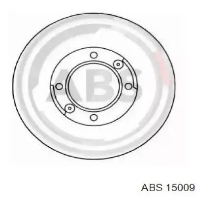 Передние тормозные диски 15009 ABS