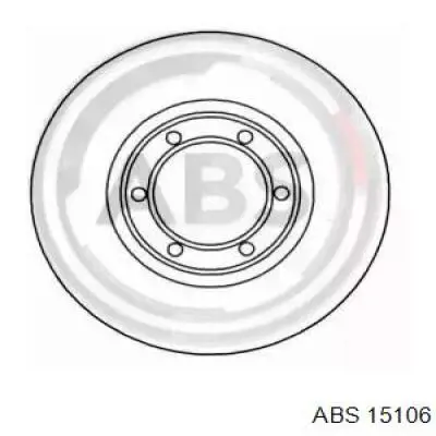 Передние тормозные диски 15106 ABS