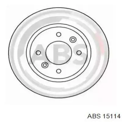 15114 ABS диск тормозной передний
