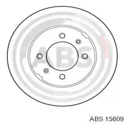15609 ABS диск тормозной передний