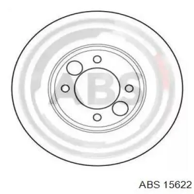15622 ABS диск тормозной задний