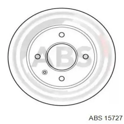 15727 ABS диск тормозной передний