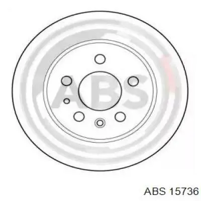 15736 ABS диск тормозной задний