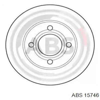 15746 ABS диск тормозной передний