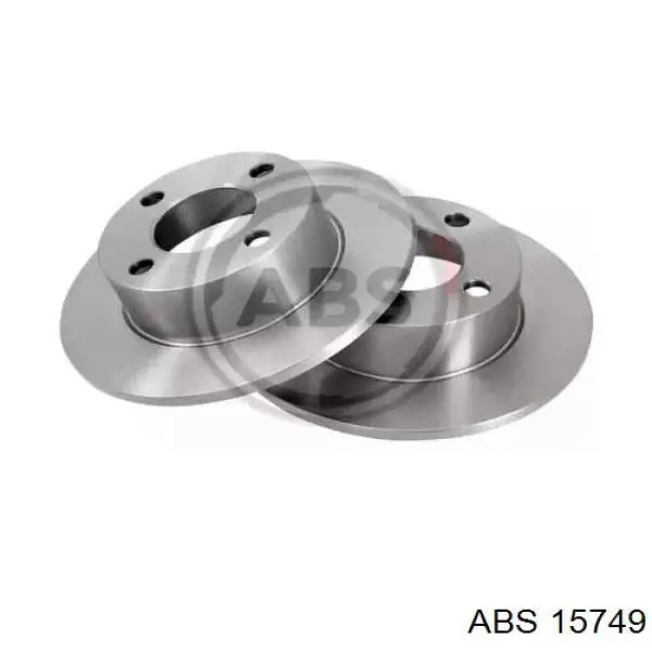 15749 ABS диск тормозной задний
