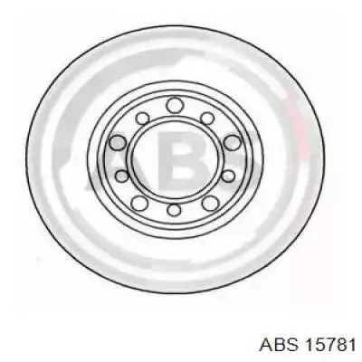 Передние тормозные диски 15781 ABS