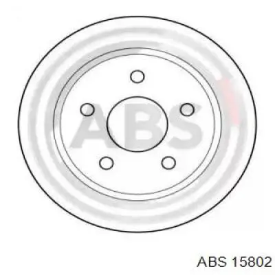 15802 ABS тормозные диски