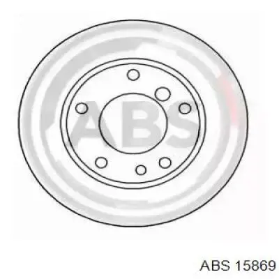 Передние тормозные диски 15869 ABS